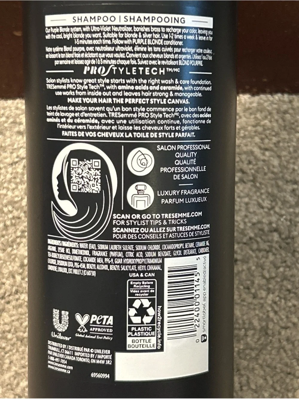 TRESemme x2 purple